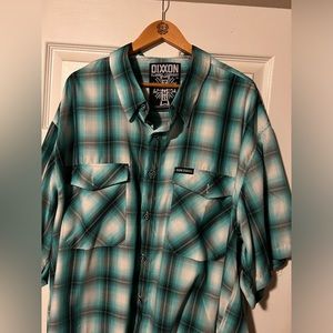 Dixxon Flannel Co. Dogtown Button-Up Shirt Mens 5XL